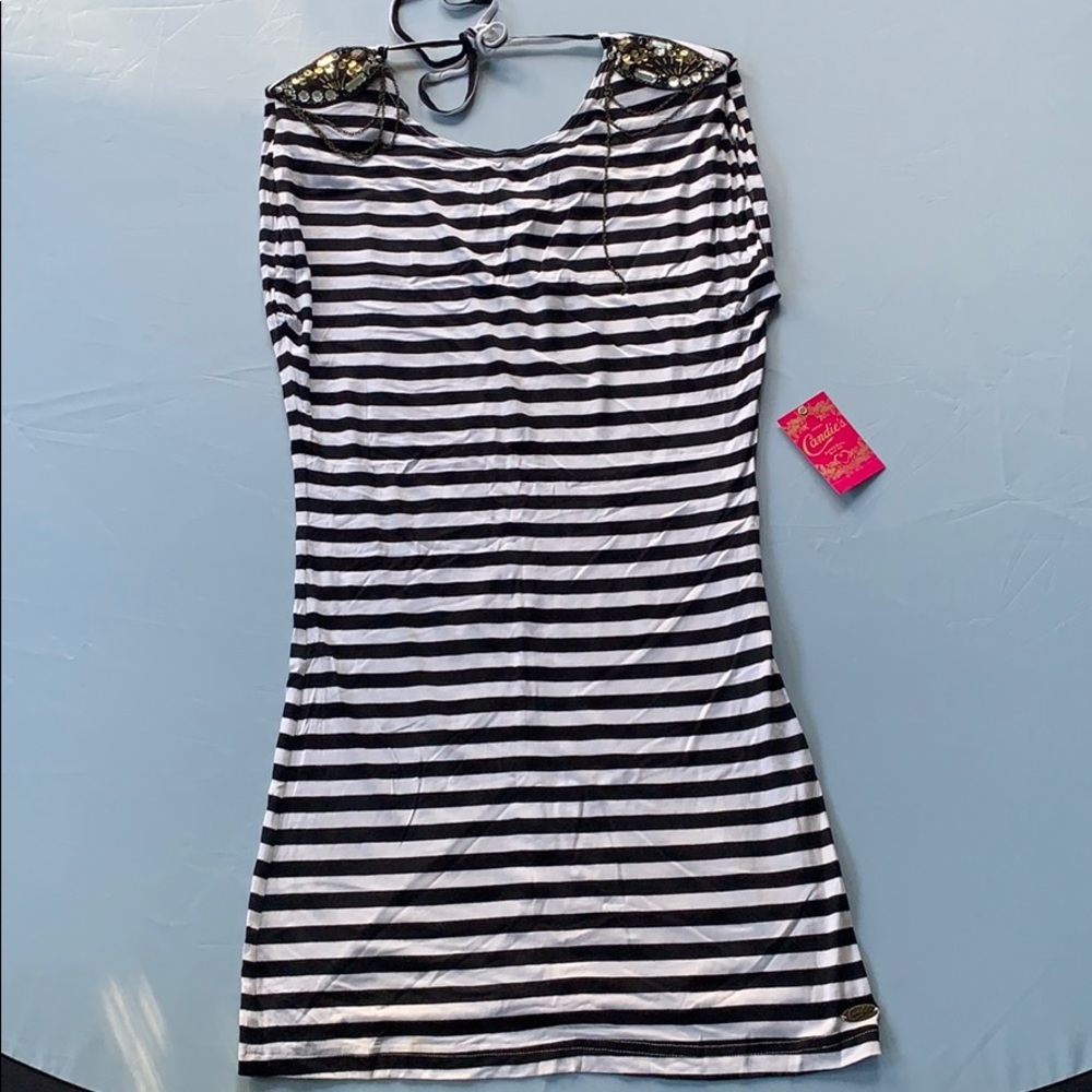 Candie’s Striped Mini Dress